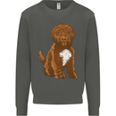 Cockapoo Dog Kids Sweatshirt Jumper Storm Grey