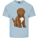 Cockapoo Dog Kids T-Shirt Childrens Light Blue
