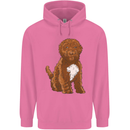 Cockapoo Dog Mens 80% Cotton Hoodie Azelea