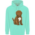 Cockapoo Dog Mens 80% Cotton Hoodie Peppermint