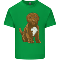 Cockapoo Dog Mens Cotton T-Shirt Tee Top Irish Green