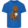 Cockapoo Dog Mens Cotton T-Shirt Tee Top Royal Blue
