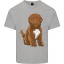 Cockapoo Dog Mens Cotton T-Shirt Tee Top Sports Grey