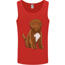 Cockapoo Dog Mens Vest Tank Top Red