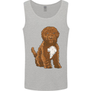 Cockapoo Dog Mens Vest Tank Top Sports Grey
