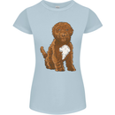 Cockapoo Dog Womens Petite Cut T-Shirt Light Blue