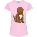 Cockapoo Dog Womens Petite Cut T-Shirt Light Pink