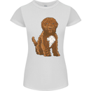 Cockapoo Dog Womens Petite Cut T-Shirt White