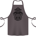 Coffee House Cotton Apron 100% Organic Dark Grey