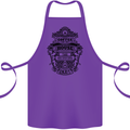 Coffee House Cotton Apron 100% Organic Purple