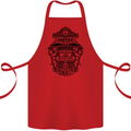 Coffee House Cotton Apron 100% Organic Red