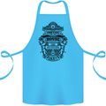 Coffee House Cotton Apron 100% Organic Turquoise