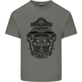 Coffee House Mens Cotton T-Shirt Tee Top Charcoal