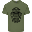 Coffee House Mens Cotton T-Shirt Tee Top Military Green