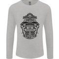 Coffee House Mens Long Sleeve T-Shirt Sports Grey