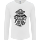 Coffee House Mens Long Sleeve T-Shirt White