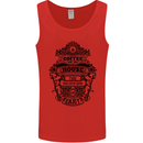 Coffee House Mens Vest Tank Top Red