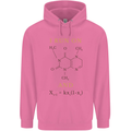 Coffee I Run On Caffeine and Chaos Funny Mens 80% Cotton Hoodie Azelea