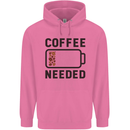 Coffee Needed Funny Addict Childrens Kids Hoodie Azalea