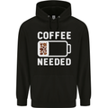 Coffee Needed Funny Addict Childrens Kids Hoodie Black