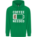 Coffee Needed Funny Addict Childrens Kids Hoodie Irish Green