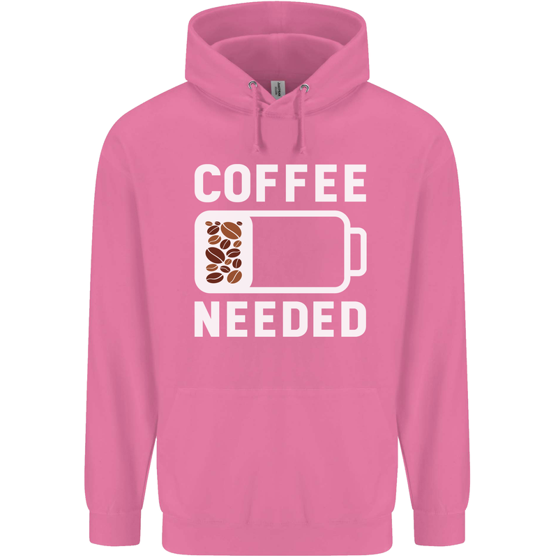 Coffee Needed Funny Addict Mens 80% Cotton Hoodie Azelea