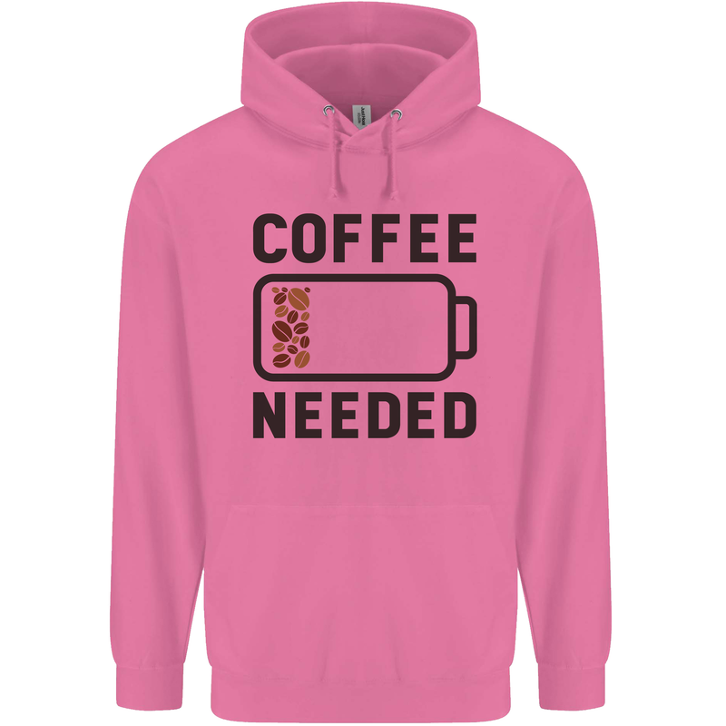 Coffee Needed Funny Addict Mens 80% Cotton Hoodie Azelea