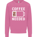 Coffee Needed Funny Addict Mens Sweatshirt Jumper Azalea