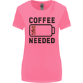 Coffee Needed Funny Addict Womens Wider Cut T-Shirt Azalea