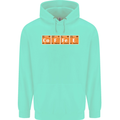 Coffee Periodic Table Chemistry Geek Funny Childrens Kids Hoodie Peppermint
