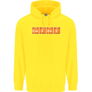 Coffee Periodic Table Chemistry Geek Funny Childrens Kids Hoodie Yellow