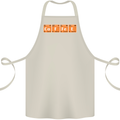 Coffee Periodic Table Chemistry Geek Funny Cotton Apron 100% Organic Natural