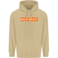 Coffee Periodic Table Chemistry Geek Funny Mens 80% Cotton Hoodie Sand
