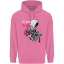 Coffee or Death Skull Mens 80% Cotton Hoodie Azelea