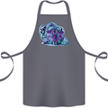 Cololurful Leopard Wild Cat Panther Cotton Apron 100% Organic Steel
