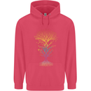 Colourful DNA Tree Biology Science Childrens Kids Hoodie Heliconia