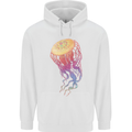 Colourful Jellyfish Ocean Life Childrens Kids Hoodie White