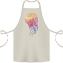 Colourful Jellyfish Ocean Life Cotton Apron 100% Organic Natural