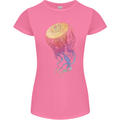 Colourful Jellyfish Ocean Life Womens Petite Cut T-Shirt Azalea