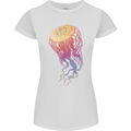 Colourful Jellyfish Ocean Life Womens Petite Cut T-Shirt White