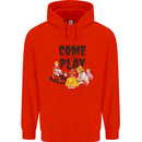 Come to Play Lets Summon Demons Ouija Board Childrens Kids Hoodie Bright Red