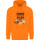 Come to Play Lets Summon Demons Ouija Board Childrens Kids Hoodie Orange