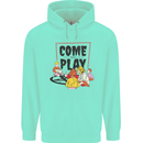 Come to Play Lets Summon Demons Ouija Board Childrens Kids Hoodie Peppermint