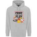 Come to Play Lets Summon Demons Ouija Board Childrens Kids Hoodie Sports Grey