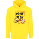 Come to Play Lets Summon Demons Ouija Board Childrens Kids Hoodie Yellow