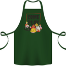 Come to Play Lets Summon Demons Ouija Board Cotton Apron 100% Organic Forest Green