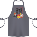 Come to Play Lets Summon Demons Ouija Board Cotton Apron 100% Organic Steel