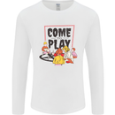 Come to Play Lets Summon Demons Ouija Board Mens Long Sleeve T-Shirt White