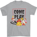 Come to Play Lets Summon Demons Ouija Board Mens T-Shirt Cotton Gildan Sports Grey
