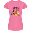 Come to Play Lets Summon Demons Ouija Board Womens Petite Cut T-Shirt Azalea
